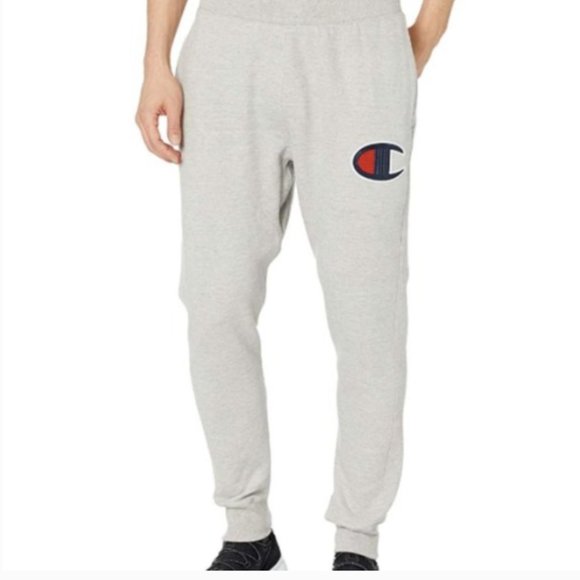 grey champion joggers mens